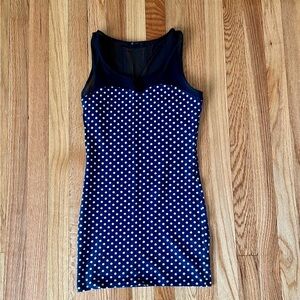 Forever 21 dress blue and black size small